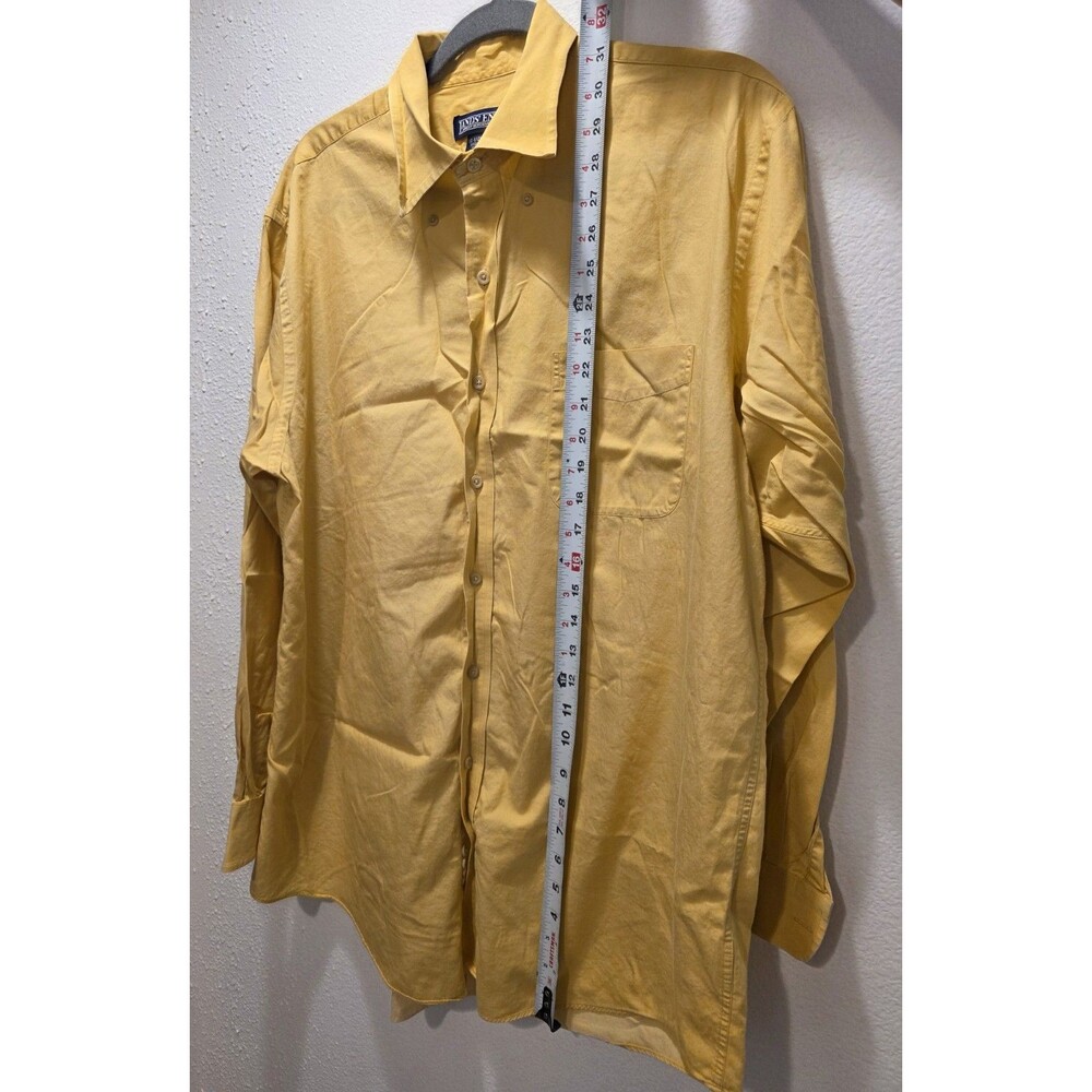 Lands End Mens Traditional Fit Longsleeve Causal Dress Shirt Size Large - Picture 5 of 8